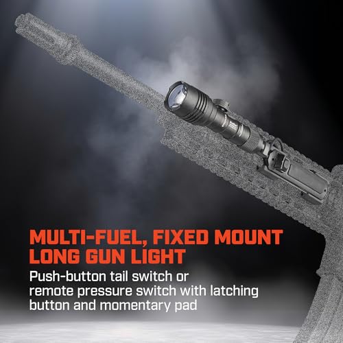 ProTac Rail Mount 1 350-Lumen for Rails - Black, 4.25 x 1.2 x 1.5
