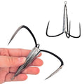 Weighted Treble Fishing Hooks 2pcs Pack - 4.0 oz Sharp Snagging Hooks for Bait Fish