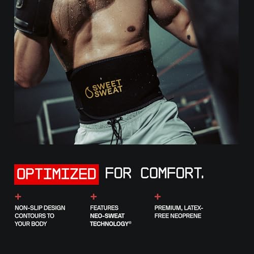 Waist Trimmer Pack with Workout Enhancer Gel - Latex-Free Neoprene Belt for Fitness