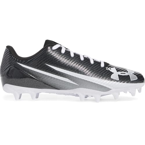 Under Armour Blur Select Football Cleats - Black/White, Size 9 - Fast Field Performance