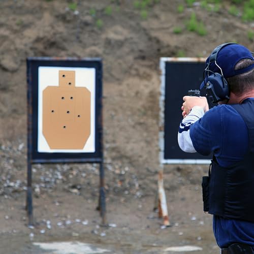 Acostop 50pcs 30x18 Inch Thick Cardboard Silhouette Shooting Targets - Brown Variant