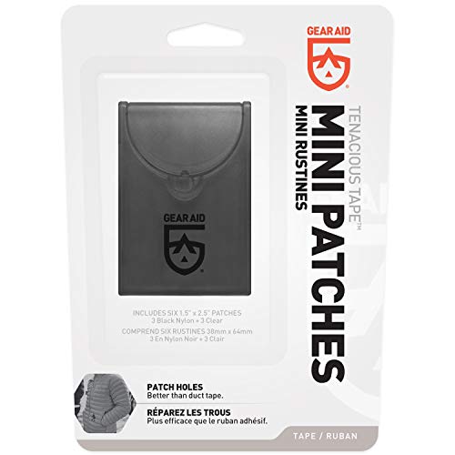 GEAR AID Revivex Down Care Kit for Jackets, Vests, Blankets, and Sleeping Bags, with Down Cleaner to Restore Loft, Water Repellent and Tenacious Tape Mini Repair Patches to Fix Holes