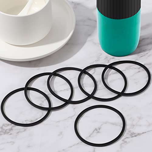 6 Pack Silicone Replacement Seals for 16oz & 20oz Travel Mugs - Leakproof Gaskets