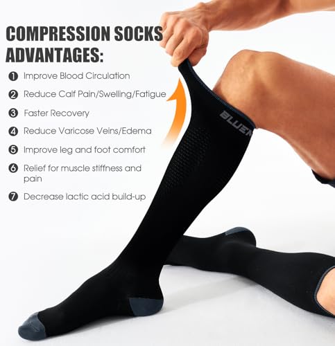 Compression Socks for Men & Women - Support Athletic & Running Circulation