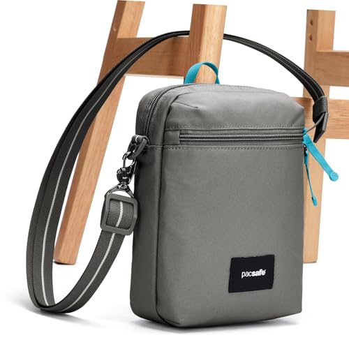 Pacsafe GO Festival Crossbody Bag - Anti-Theft RFID with Cut-Resistant Strap, One Size/Stone