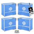 Elite Trainer Box Acrylic Case 4 Pack 8mm+5mm Magnetic UV Protection Organizer