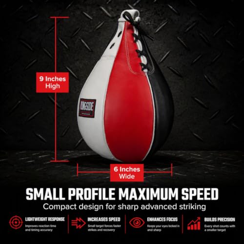 Speed Bag - Durable Leather Boxing Training Equipment Small Variation