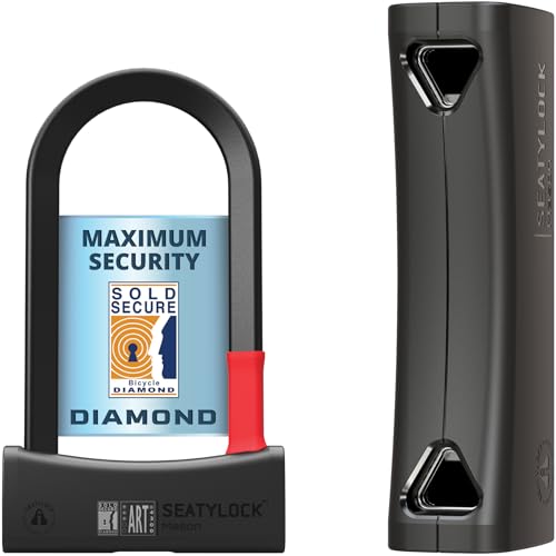 Seatylock Mason 7.1-inch Lightweight Sold Secure Diamond Bike U Lock – Urban Security