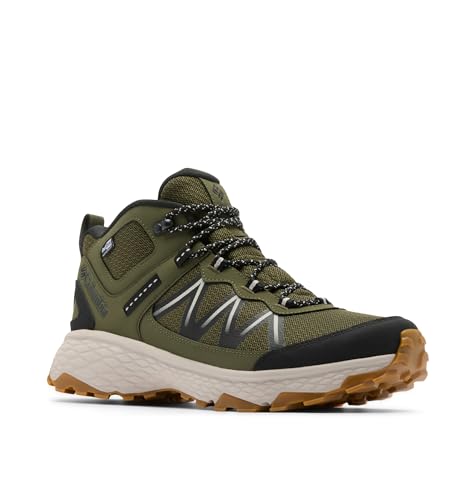 Men's Waterproof Hiking Shoes - Columbia Peakfreak Rush Mid Outdry 9.5 Nori Black Variation
