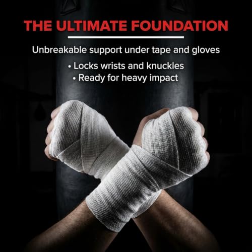 Ringside Boxing Hand Wrap Gauze Rolls 50 Pack 2x15 Yards Professional Support