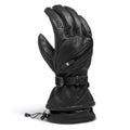 Men's Winter Leather Gloves Large Black - Moisture-Wicking & Warm