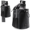 Magnetic Bottle Sling Bag for Men & Women - 64 oz Black Gym Travel & Sports
