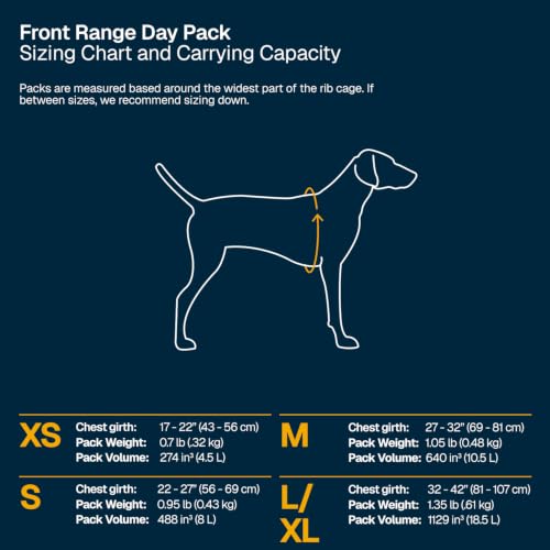 Dog Hiking Backpack - Large/X-Large, River Rock Green, Fits Like Harness