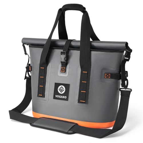 Vogano Leak-Proof Soft Cooler Bag 40 Can - Dark Gray, 12H Cold Retention