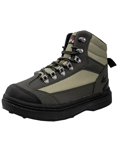 Frogg Toggs Hellbender Waterproof Wading Boots Men’s 11 Cleated Fishing Shoes