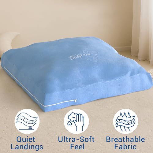 Skil-Care 5' x 5' Crash Pad Cover Replacement Cozy Cloth & Nylon, Machine Washable