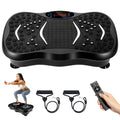 Himaly Low-Noise Full-Body Vibration Exercise Machine - Black, Home Fitness