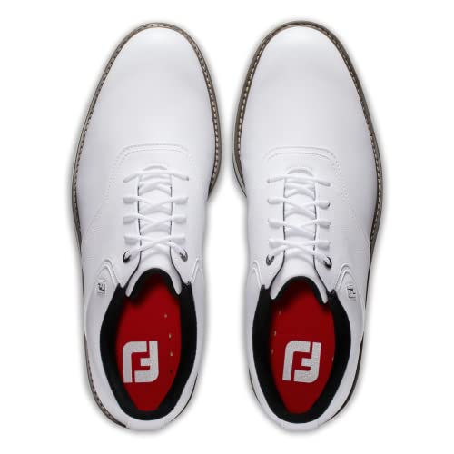 FootJoy Men's FJ Originals Golf Shoes - White/White, Size 9