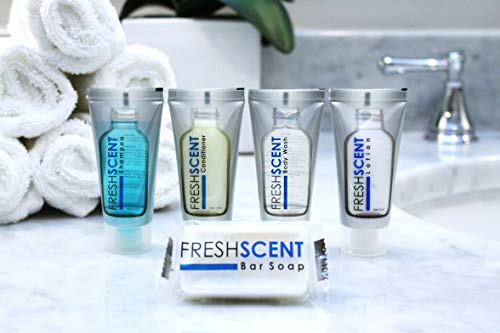 1oz Lotion Tubes Pack of 200 - Hotel Travel Size Bulk Amenities & Toiletries - Freshscent