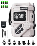 Rechargeable SUP Pump 59.2Wh Gray Electric Paddle Board Inflator 22PSI