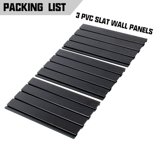 Black Wall-Mounted Gun Rack for Rifles & Pistols - Modular Firearms Organizer