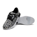 KR Strikeforce Lux Womens Leopard Bowling Shoes with #8 Slide Pads - Left/Right Hand