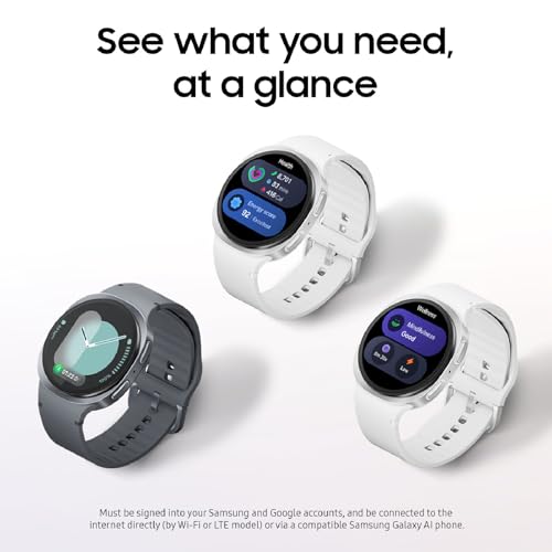 Samsung Galaxy Watch 8 (2025) 40mm Graphite Bluetooth Smartwatch Fitness Tracker