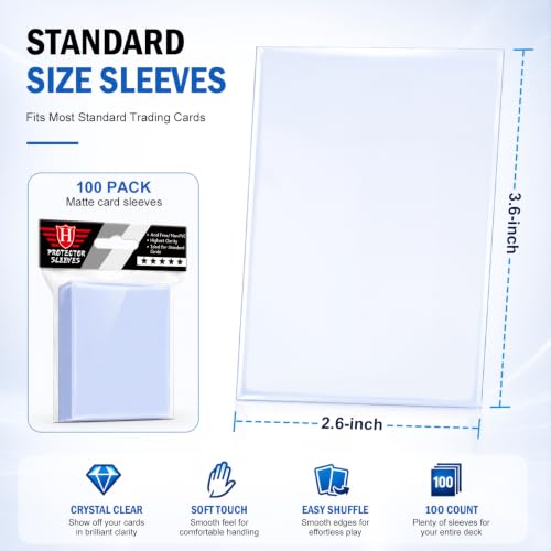 3000 Counts Clear Plastic Penny Card Sleeves for Trading Cards - Fits Standard MTG Baseball and Sports Cards - Variation of THIS listing