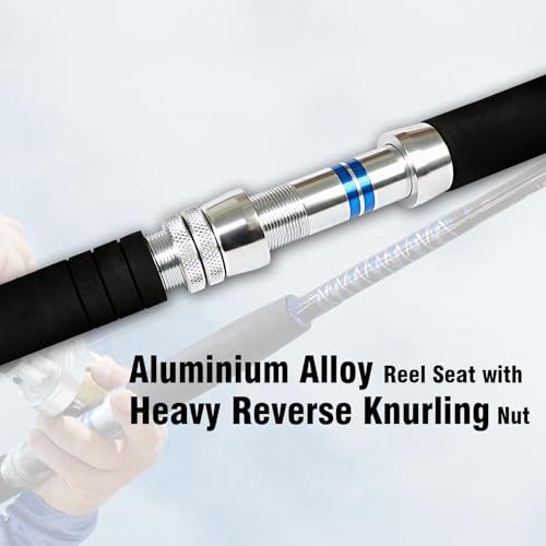 Fiblink 5'6" Saltwater Trolling Fishing Rod - 80-120lbs, 1 Piece