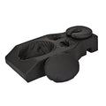 EarthLite Black Pregnancy Massage Cushion & Headrest - Support for Face-Down, Post-Surgery, Back Pain