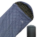 Mountainlodge Navy Blue Cotton Shell & Lining Sleeping Bag for Adults
