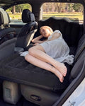 Umbrauto Black Back Seat Car Air Mattress with Built-in Pump for SUV Truck Van Camping Bed