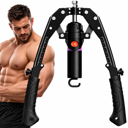 Adjustable Hydraulic Arm Trainer for Chest and Upper-Body Workout