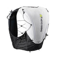 N NEVO RHINO White Large 12L Trail Running Hydration Vest with 2 Soft Flasks