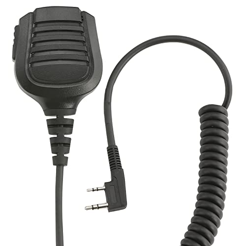 Waterproof Handheld Microphone for Two-Way Radios - Rugged Radios