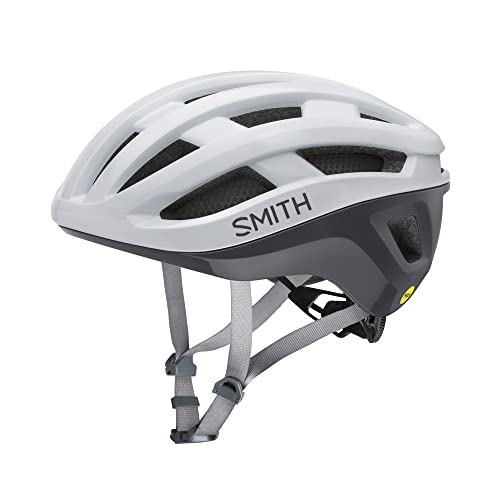 Cycling Helmet Smith Persist MIPS White / Cement Medium - Road Bike Safety Gear