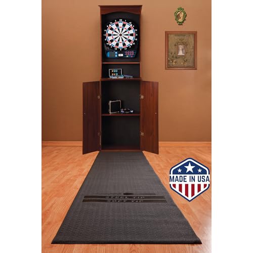 Viper Padded Dart Mat with Throw Lines - Protect Floors for Steel & Soft Tip Darts