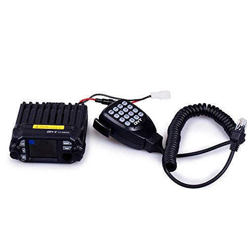 QYT KT-8900D Dual Band VHF UHF Car Radio Transceiver with LCD & Power