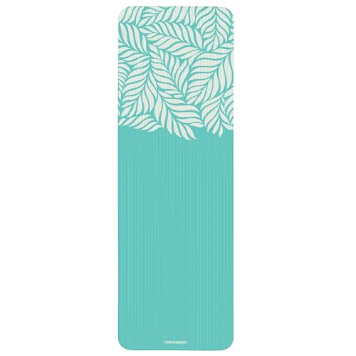 Extra Thick Yoga Mat 1 Inch Non-Slip Exercise Mat with Carry Strap
