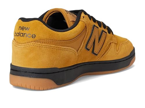 New Balance 480 Leather Men's Shoes - Black/Tobacco, Size 11 Women / 9.5 Men