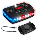 Guardian Angel Elite Safety Light Blue & Red 1-Pack - Wearable, Hands-Free Visibility