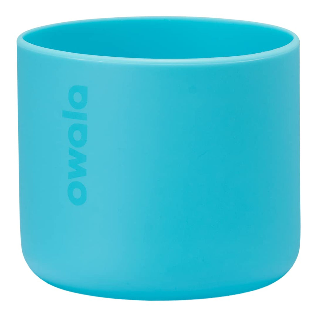 Owala Silicone Boot Accessory for Stainless Steel Water Bottles, Anti-Slip Dent Protective Sleeve, Protects FreeSip, Bright Blue, Made 24 Oz Water Bottle