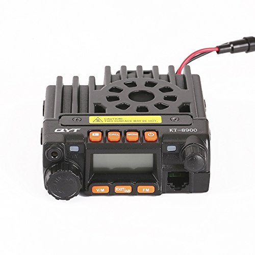 QYT KT-8900 Dual Band 20W Mobile Ham Radio Transceiver for Car
