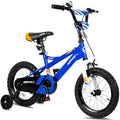 Kids Bicycle 14-20 Inch Children Bike with Coaster & Hand Brakes - Blue, 14 Inch