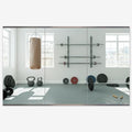 Home Gym Mirror 48x24 Inches 3PCS Wall Mounted Frameless Tempered Glass