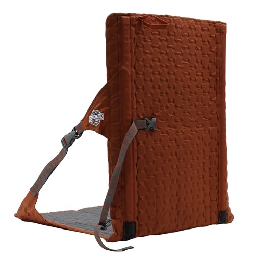 Crazy Creek HEX 2.0 LongBack Camping & Stadium Chair Copper/Slate - Extra Wide & Supportive
