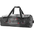 Large Waterproof Scuba Diving Equipment Bag - 135L Capacity, Black