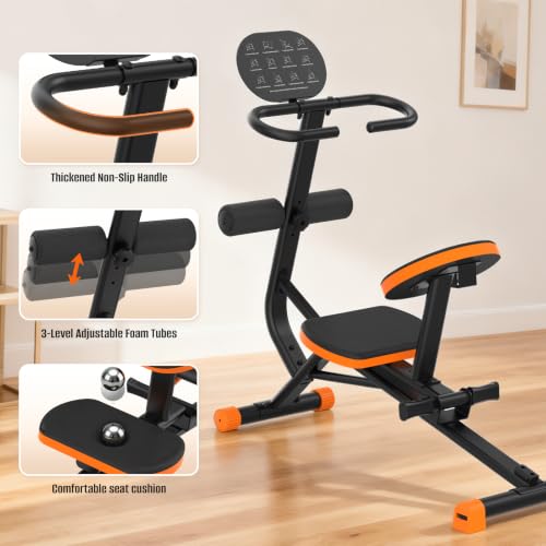 HXD-ERGO Full Body Back & Hamstring Stretching Machine - Adjustable Home Flexibility Trainer