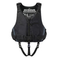 Adult Swim Vest with Crotch Straps & Dual Pockets - Black, M/L