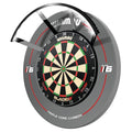 Winmau Polaris Dartboard Light - Black 120° Magnetic LED Light for All Dartboards - Polaris Light
